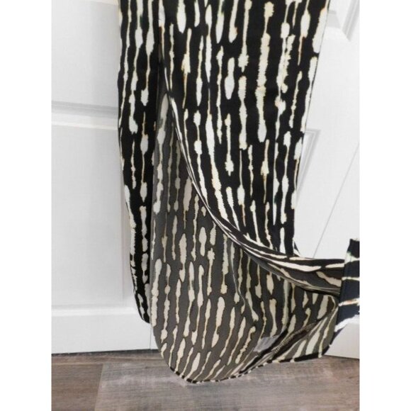 Nicole Williams English Bar lll Zebra dress Colorblock Bodycon size SMALL NEW - Picture 6 of 7